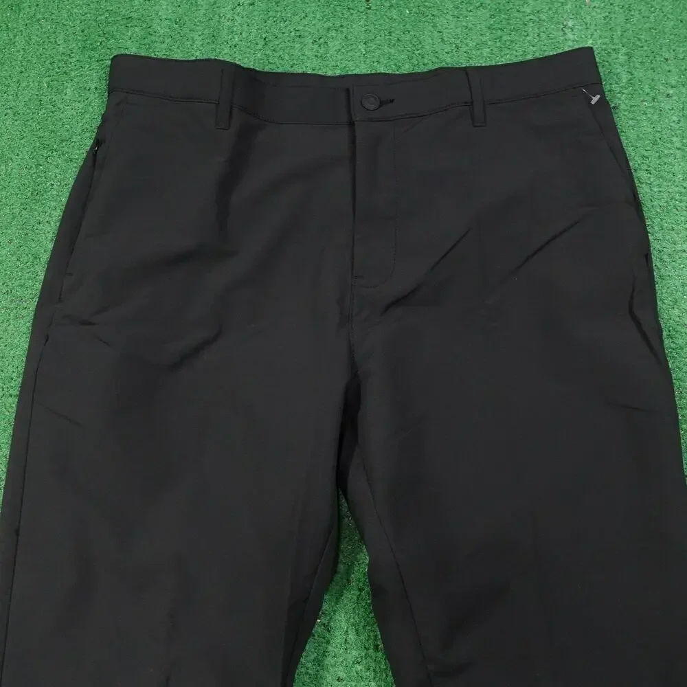 New!‎ Banana Republic Tech Pants Mens 38x32 Black Lightweight Polyester